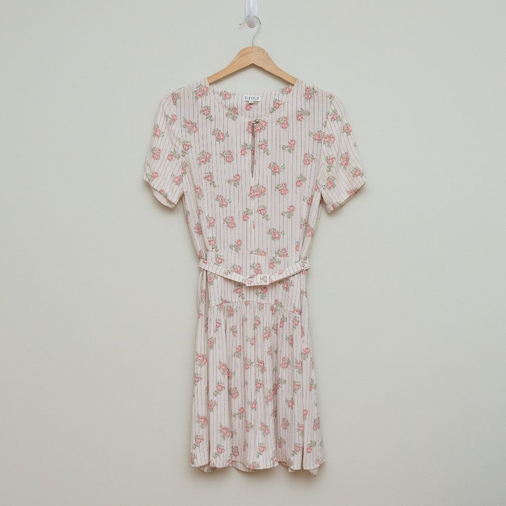 Flower print Claudie Pierlot dress 🌸🇫🇷
